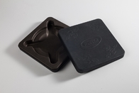 Custom Molded Pulp Box For Tea Pantone eco friendly retail packaging Embossed