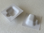 OEM Biodegradable Compostable Packaging Ripple Texture Pulp Tray Packaging