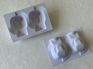 Thermoformed Biodegradable Pulp Tray Smooth Rigid Recyclable Moulded Pulp Products