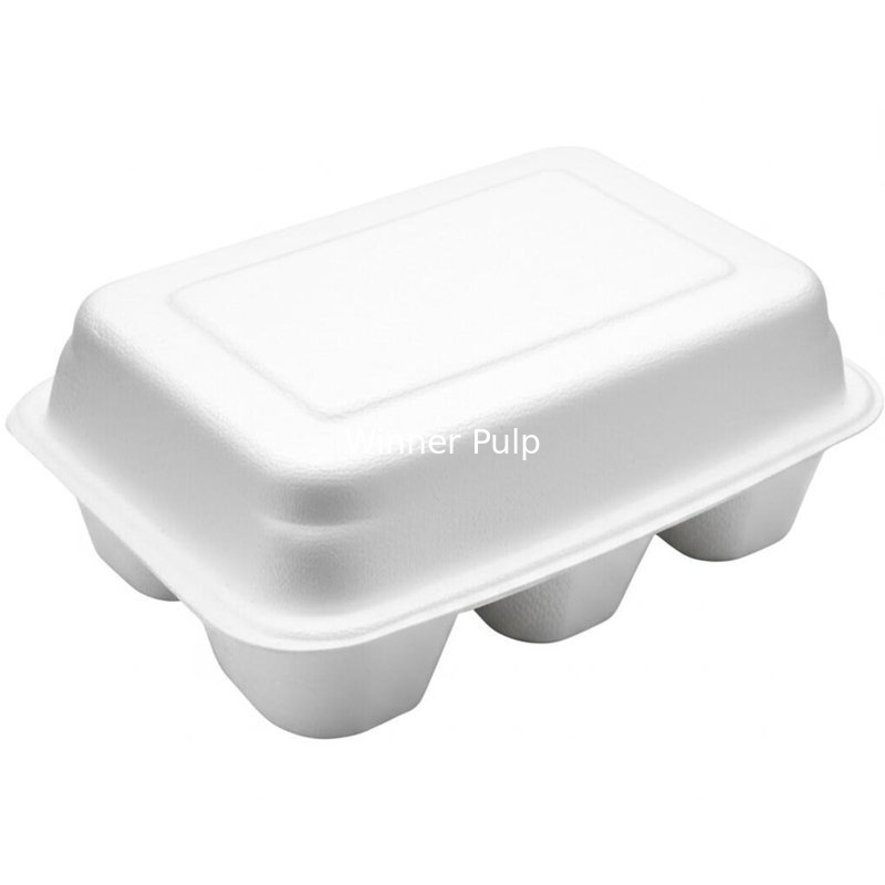 Custom White Molded Pulp Packaging for Tobacco Products