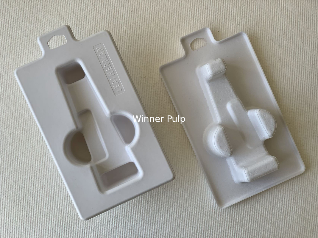Sustainable Moulded Pulp Tray Biodegradable Exterior Packaging Customized