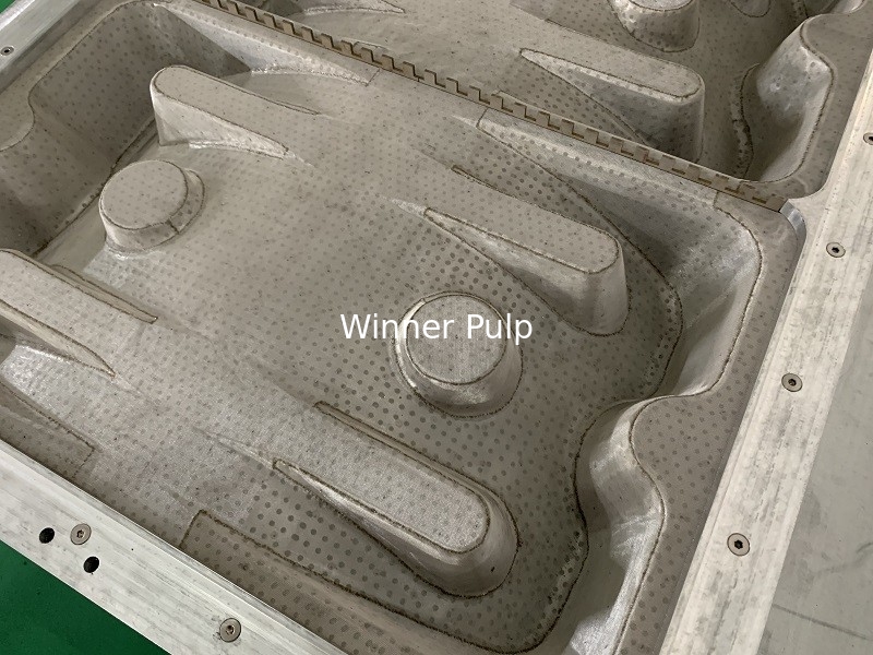 1200X1100mm Pulp Custom Metal Molds Pulp Injection Moulding For Heavy Industrial Packaging