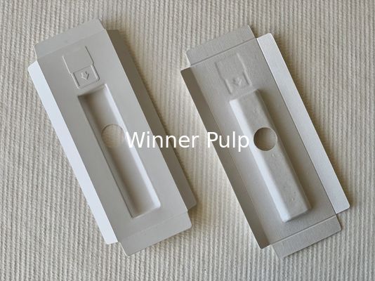 1.5mm Sustainable Thermoformed Packaging 100% Plastic Free Fiber Molded ...