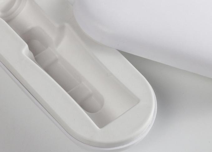 Dual Molded Pulp Box Assembled retail packaging boxes Rigid Smooth