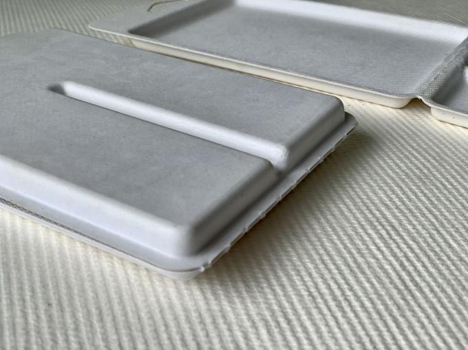 Clamshell Molded Pulp Packaging For Tabaco Sustainable Renewable