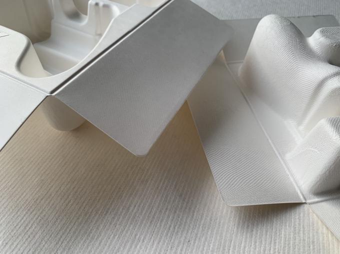 Smooth Rigid Molded Pulp Packaging For Game Controller Thermoformed