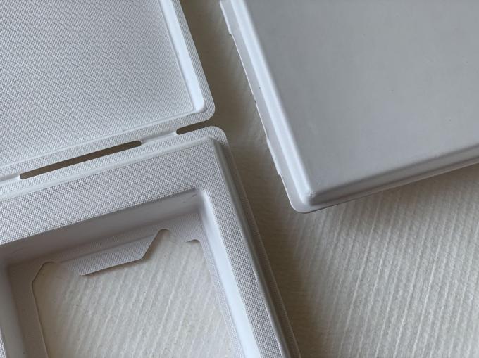 1.0mm Thermoformed Molded Pulp Switch Socket Custom Packaging Eco Friendly